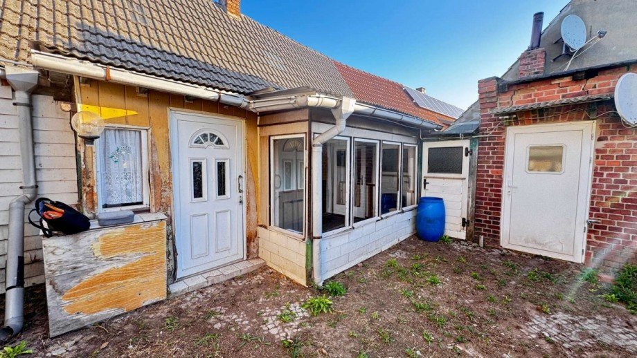 Hauseingang Wintergarten Einfamilienhaus K�nnern