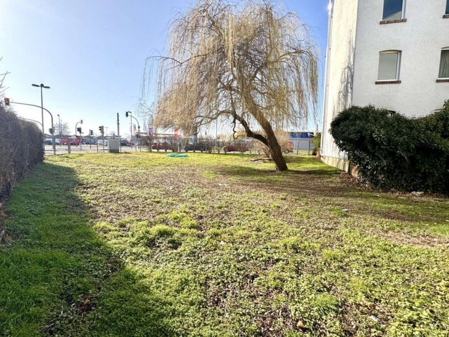 Gartenansicht Mehrfamilienhaus Halberstadt