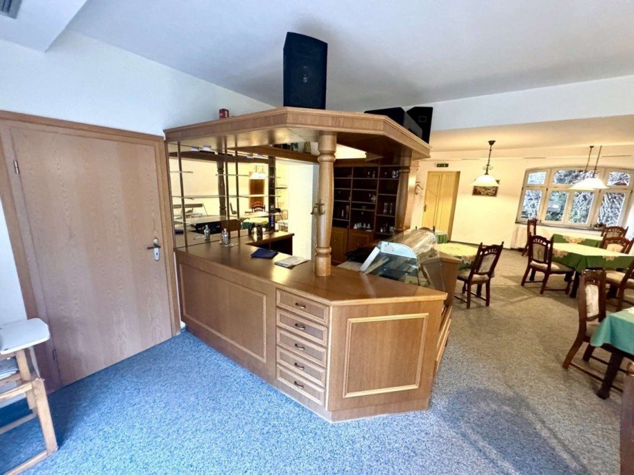 Gastraum Cafe Pensionen Harzgerode