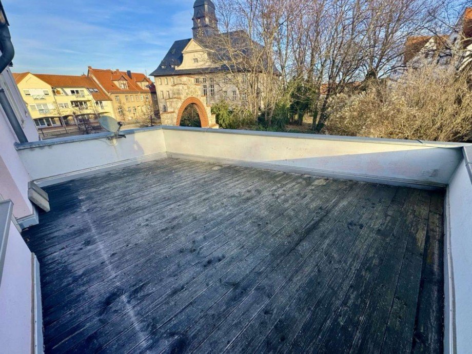 Dachterrasse Mehrfamilienhaus Ballenstedt