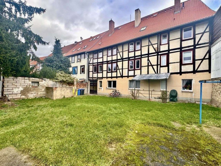 R�ckansicht Mehrfamilienhaus Wernigerode