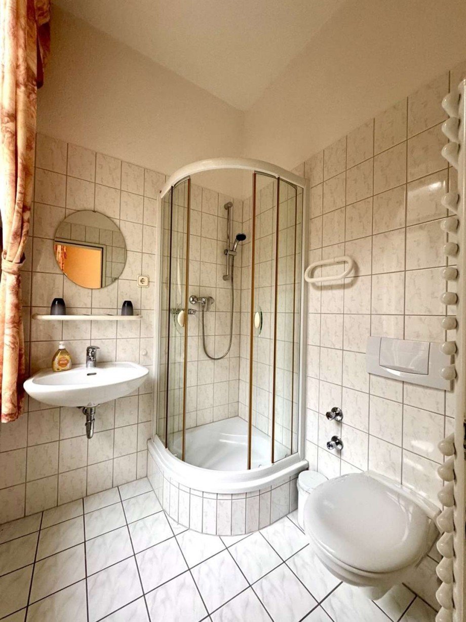 Badezimmer. Pensionen Harzgerode