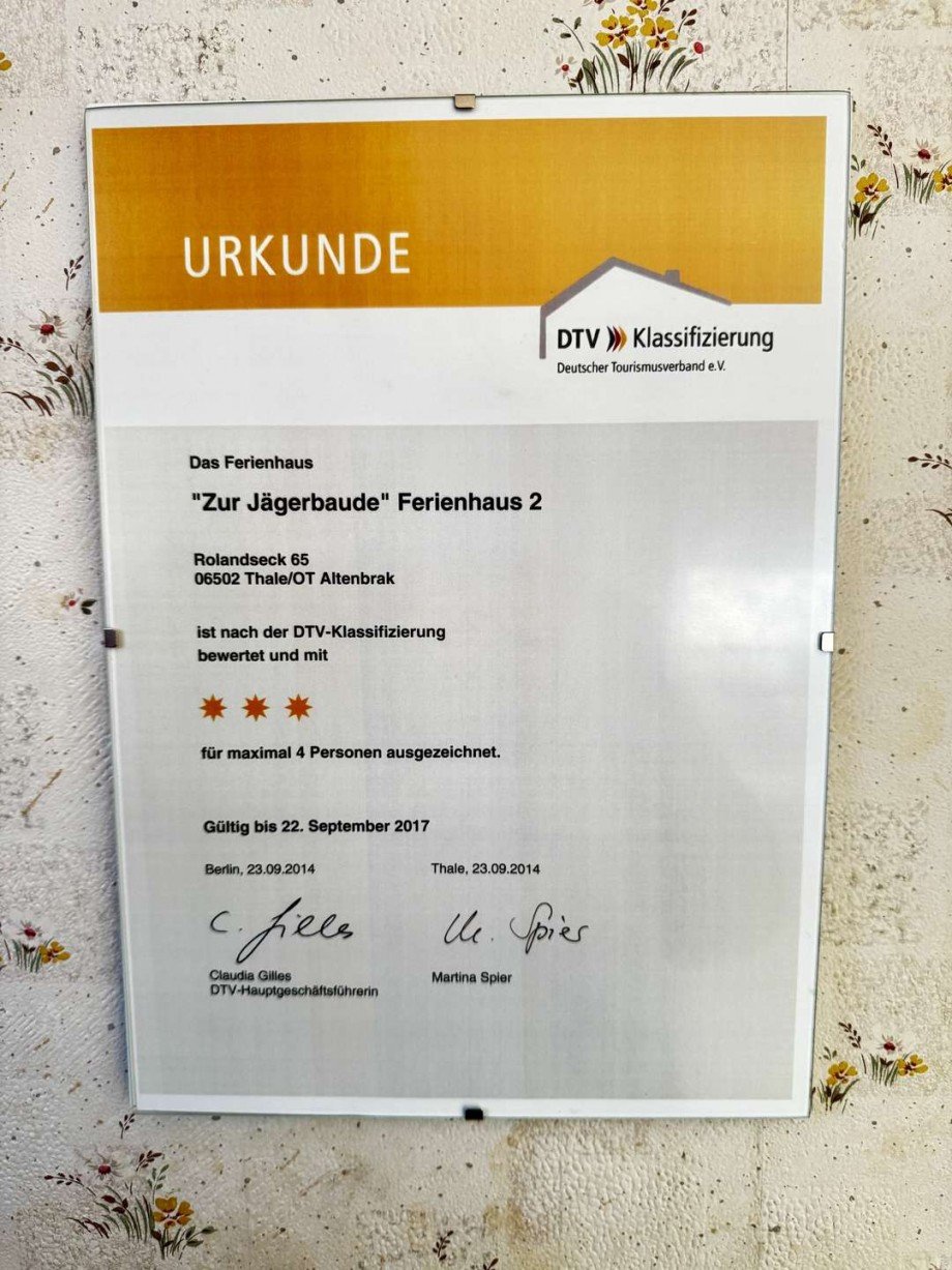 Ferienhaus2 Gastgewerbe Thale