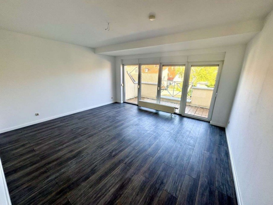 Schlafzimmer 1 Dachgeschosswohnung Ballenstedt