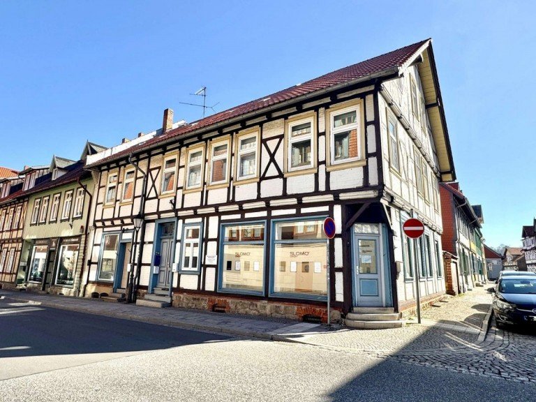 Stra�enansicht Wernigerode Mehrfamilienhaus attraktives Rendite - Objekt in der historischen Stadt Wernigerode