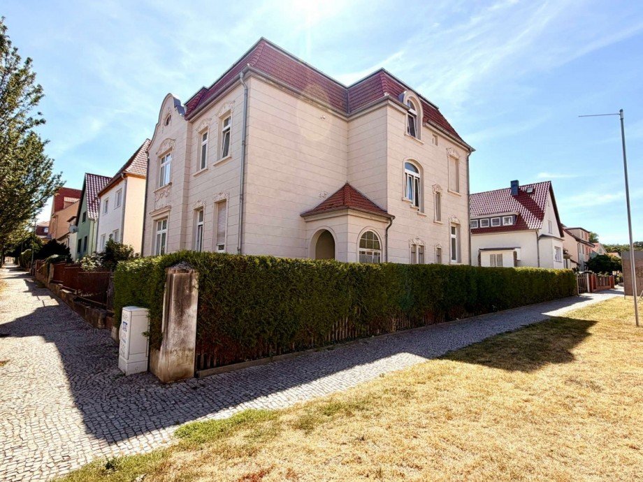 Stra�enansicht Wohnung Ballenstedt