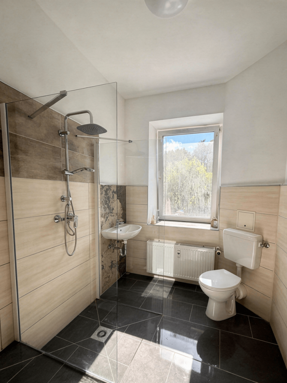 Badezimmer Etagenwohnung Sch�nebeck (Elbe)