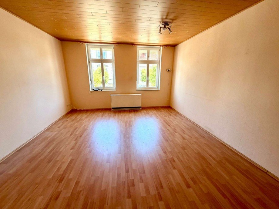 Wohnzimmer Erdgeschosswohnung Ballenstedt
